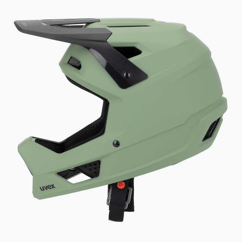 Cyklistická přilba UVEX Ravage moss green/black matt 3