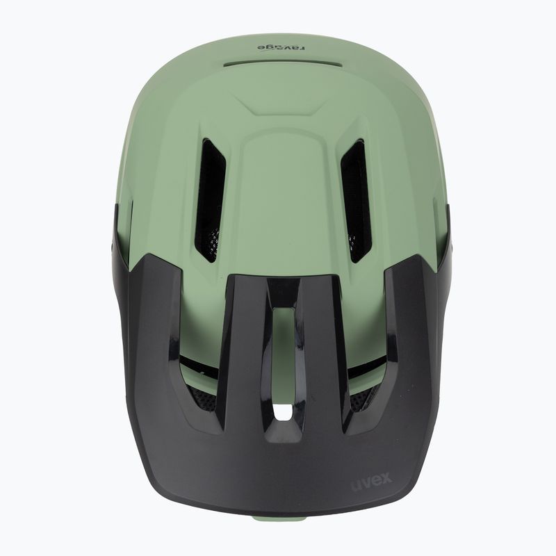Cyklistická přilba UVEX Ravage moss green/black matt 6