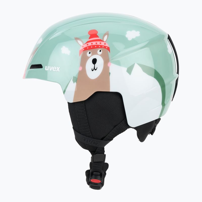 Dětská lyžařská přilba UVEX Viti Jr jade llama 3