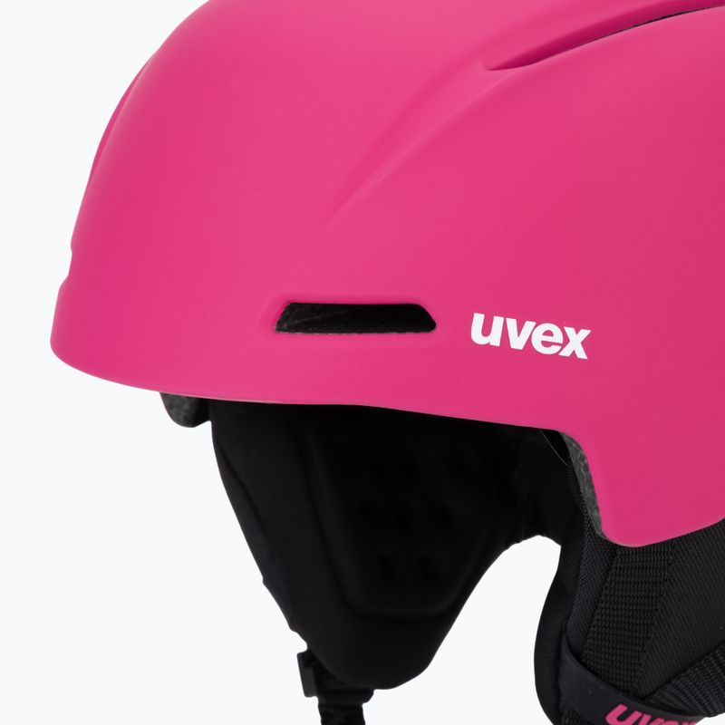 Dětská  lyžařská helma  UVEX Viti pink matt 7
