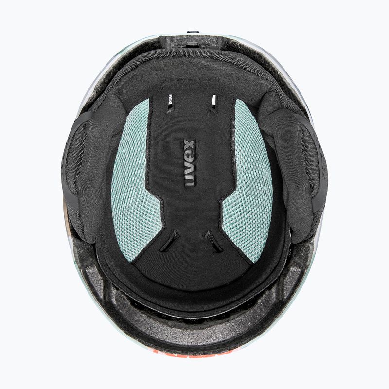 Dětská lyžařská přilba UVEX Viti Jr jade llama 5