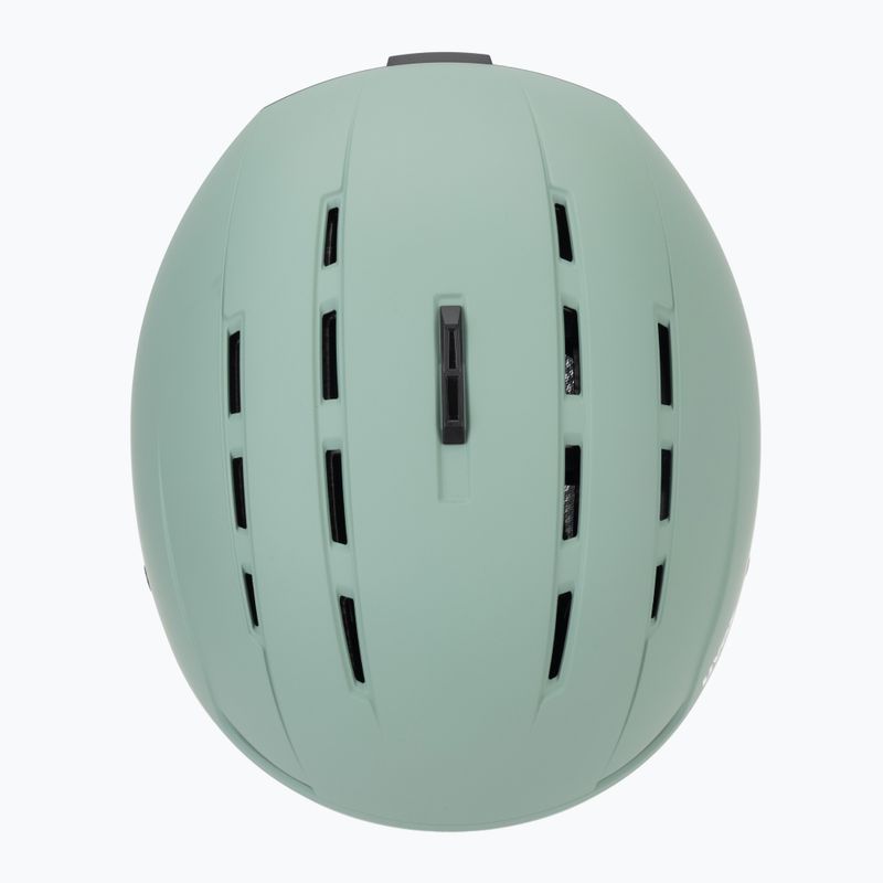 Lyžařská helma UVEX Stance MIPS oxid green/black matt 6