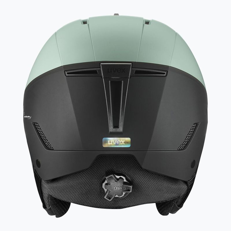 Lyžařská helma UVEX Stance MIPS oxid green/black matt 3