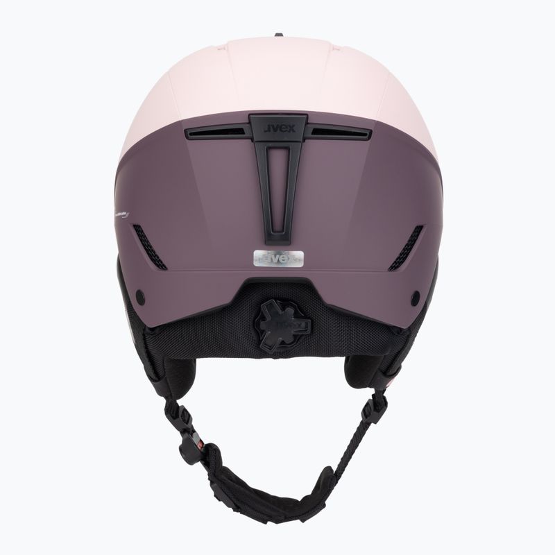 Lyžařská helma UVEX Stance powder/plum matt 4