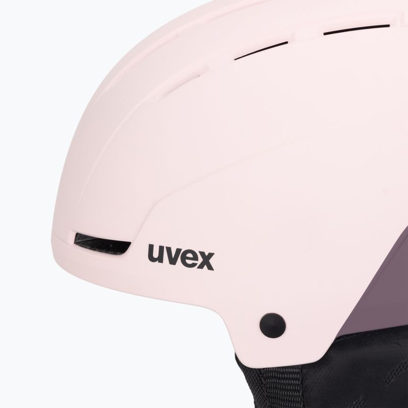 Lyžařská helma UVEX Stance powder/plum matt 7