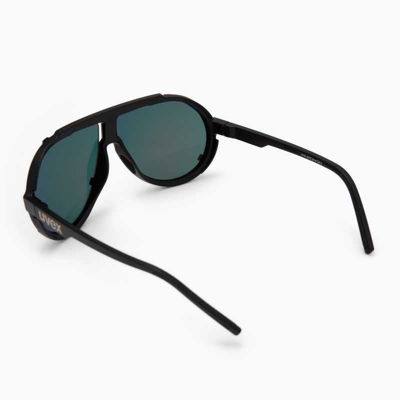Sluneční brýle UVEX Esntl Pina black matt/mirror red 2