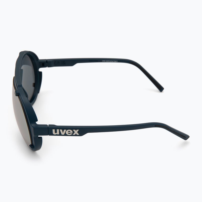 Sluneční brýle UVEX Esntl Pina black matt/mirror silver 4