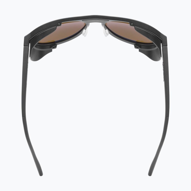 Sluneční brýle UVEX MTN Classic Pure black matt/mirror red 4
