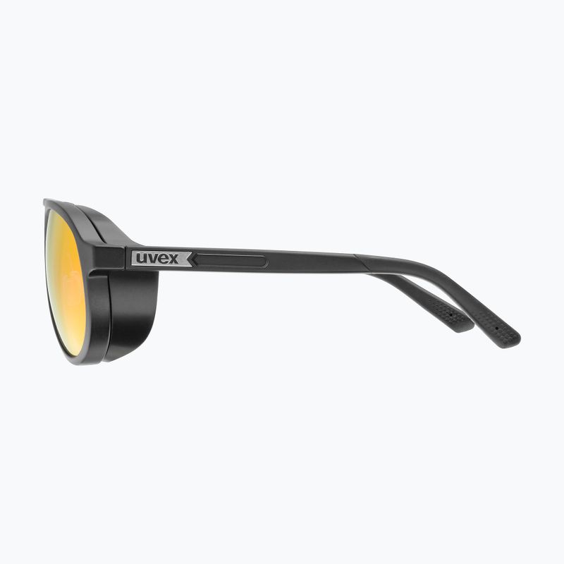 Sluneční brýle UVEX MTN Classic Pure black matt/mirror red 5