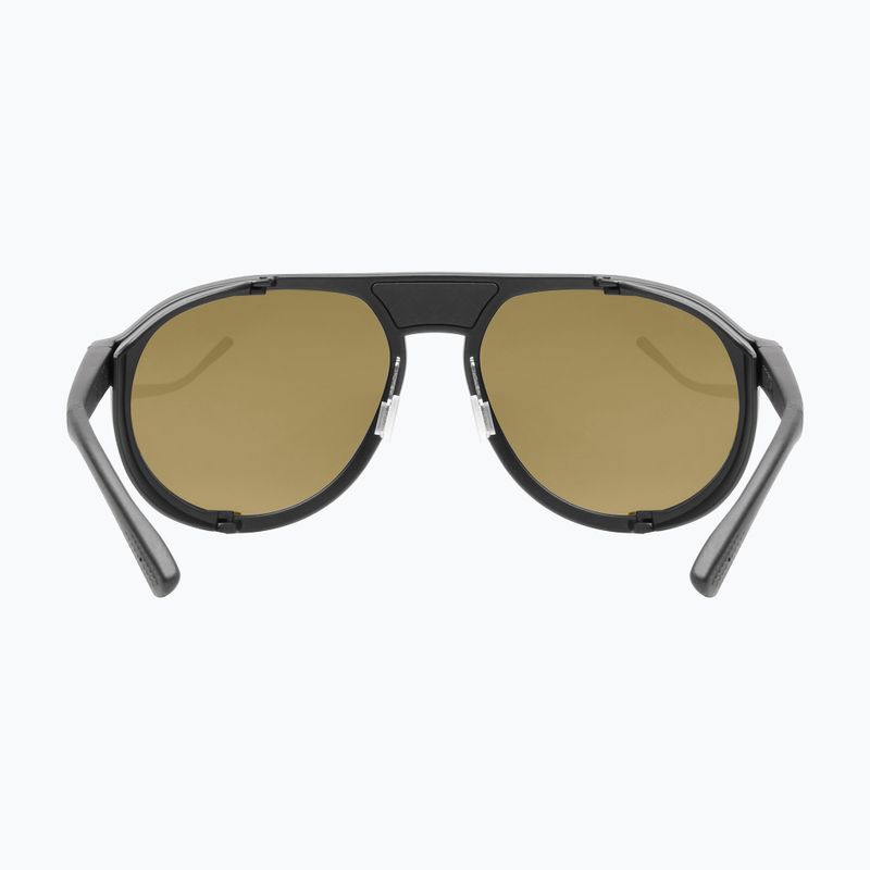 Sluneční brýle UVEX MTN Classic Pure black matt/mirror green 4