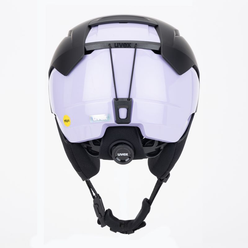 Lyžařská helma UVEX Levitate MIPS black/lavender matt 4