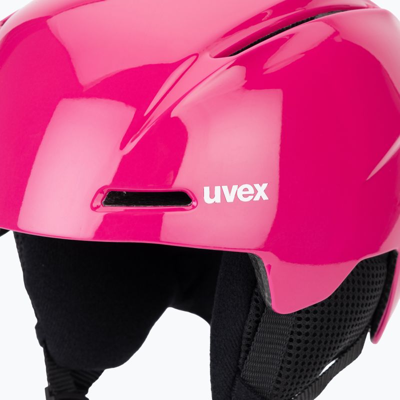Dětská  lyžařská helma  UVEX Viti Pure berry shiny 7