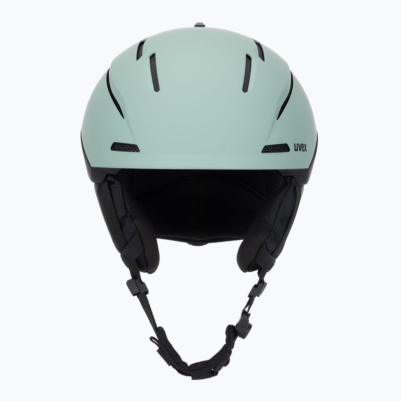 Lyžařská helma UVEX Gravitate oxid green/black matt 2