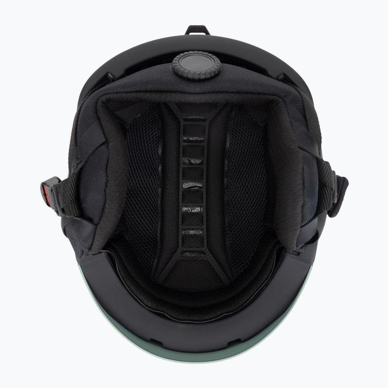 Lyžařská helma UVEX Gravitate oxid green/black matt 5