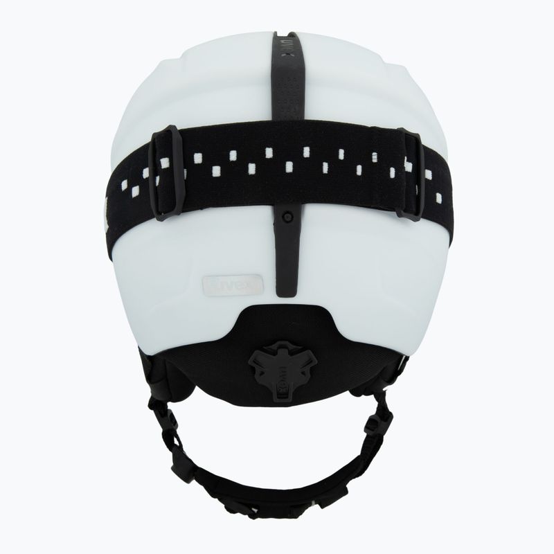Dětská lyžařská helma UVEX Viti Set + lyžařské brýle Speedy Pro white matt/mirror silver/green/clear 4