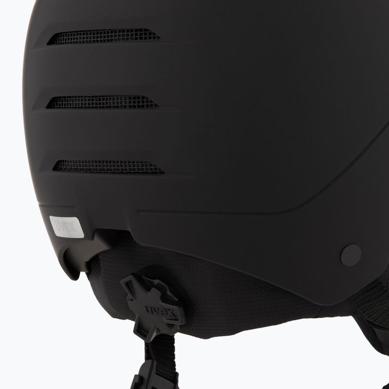 Lyžařská helma UVEX Wanted Visor Pro V black matte 7