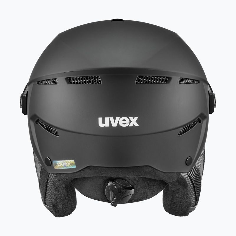 Lyžařská helma UVEX Wanted Visor Pro V black matte 5