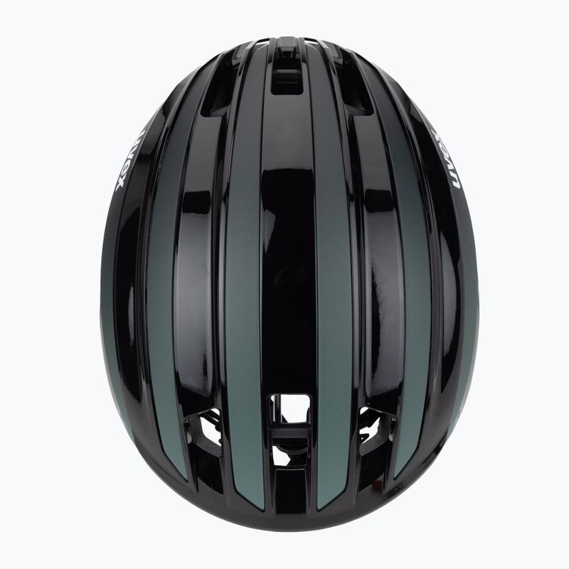 Cyklistická přilba UVEX Surge Aero MIPS black/sage green matt 6
