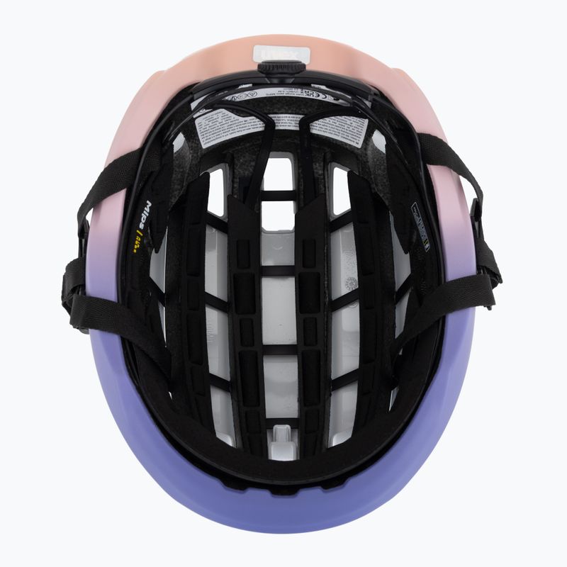 Cyklistická přilba UVEX Surge Aero MIPS white/lilac apricot matt 5