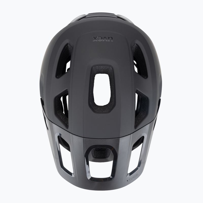 Cyklistická přilba UVEX React MIPS black matte 6