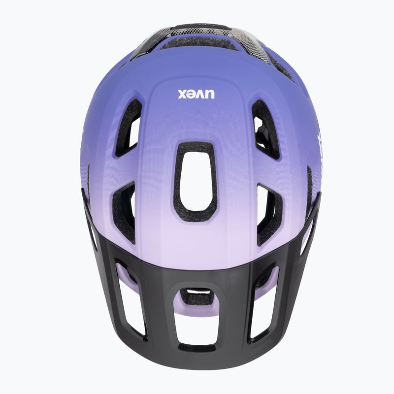 Cyklistická přilba UVEX React MIPS lilac/oak matt 6