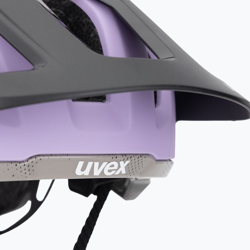 Cyklistická přilba UVEX React MIPS lilac/oak matt 7