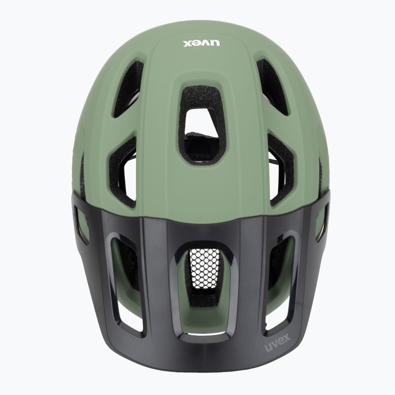 Cyklistická přilba UVEX React MIPS moss green/black matt 6