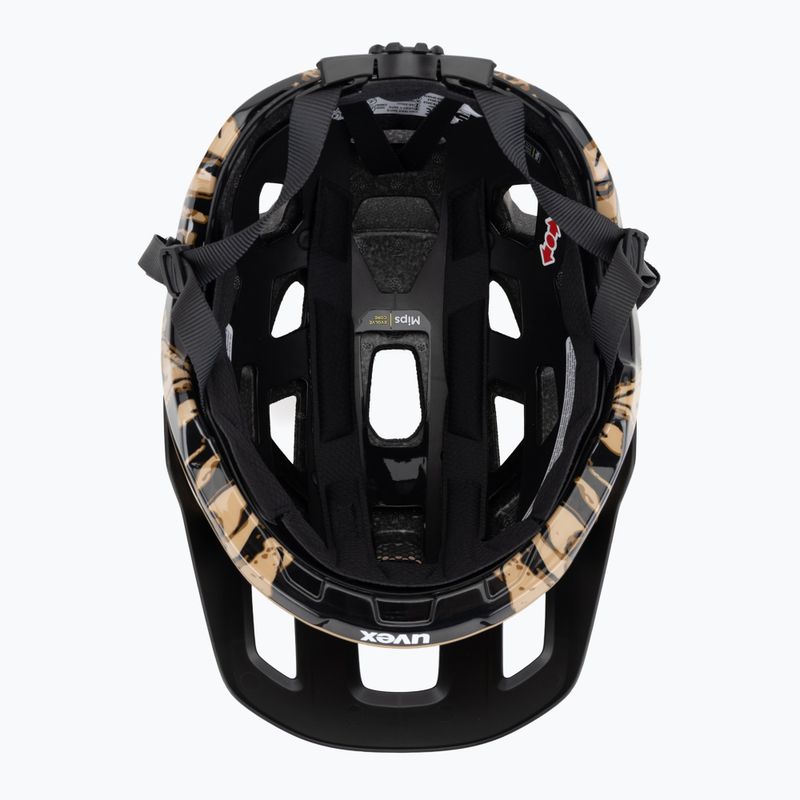 Cyklistická přilba UVEX React MIPS desert/black matt 5