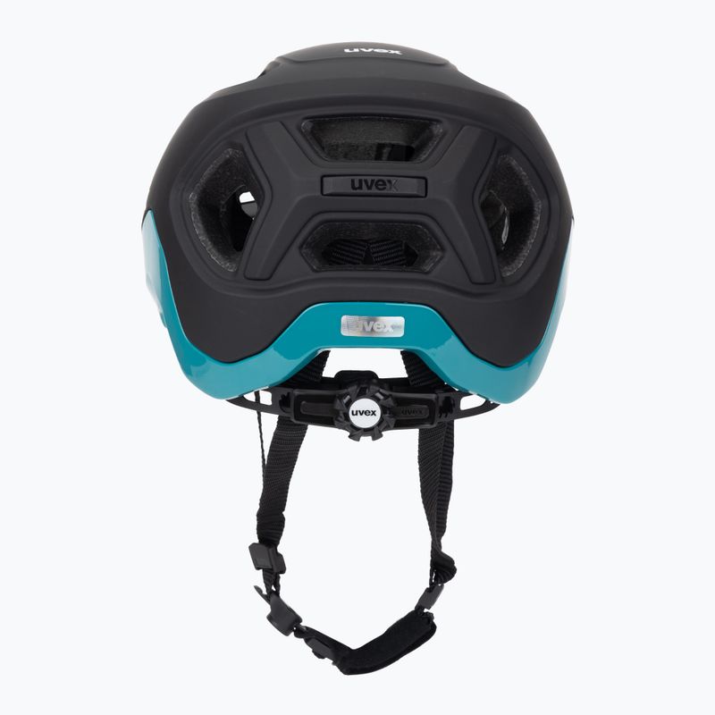 Cyklistická přilba UVEX React black/teal matt 4