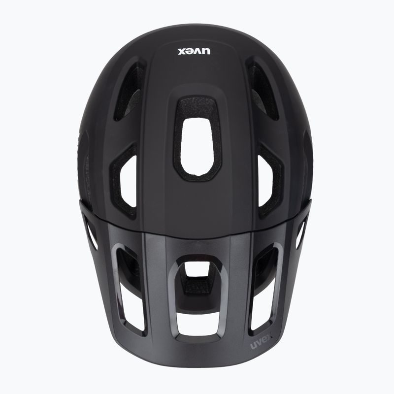 Cyklistická přilba UVEX React black/teal matt 6