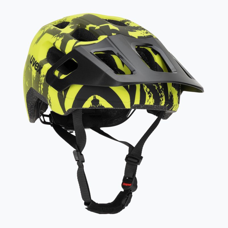 Dětská cyklistická přilba UVEX React MIPS Jr lime/black