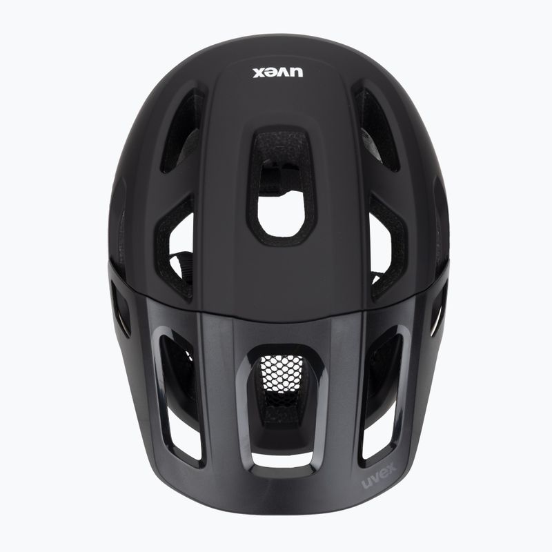 Dětská cyklistická helma UVEX React Jr black matte 6