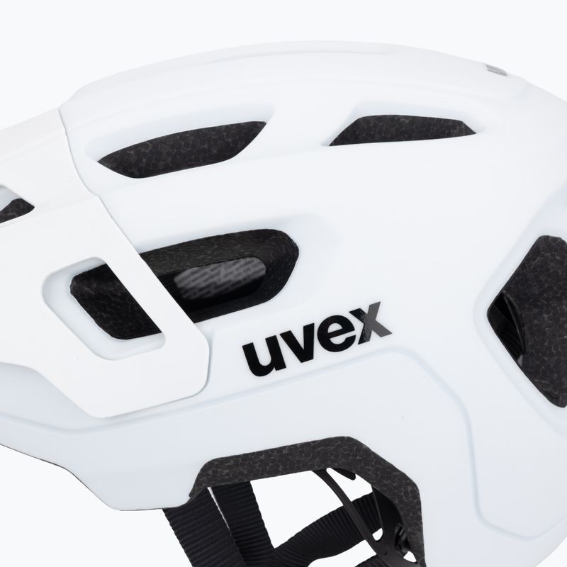 Dětská cyklistická helma UVEX React Jr white matt 7