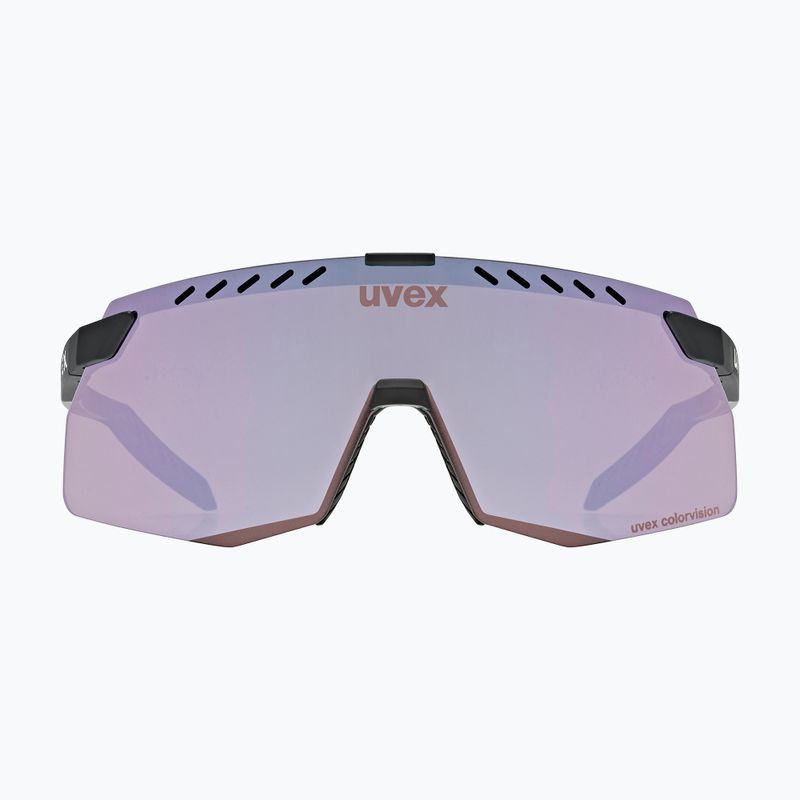 Sluneční brýle UVEX Pace Stage Small CV black matt/mirror pink 2