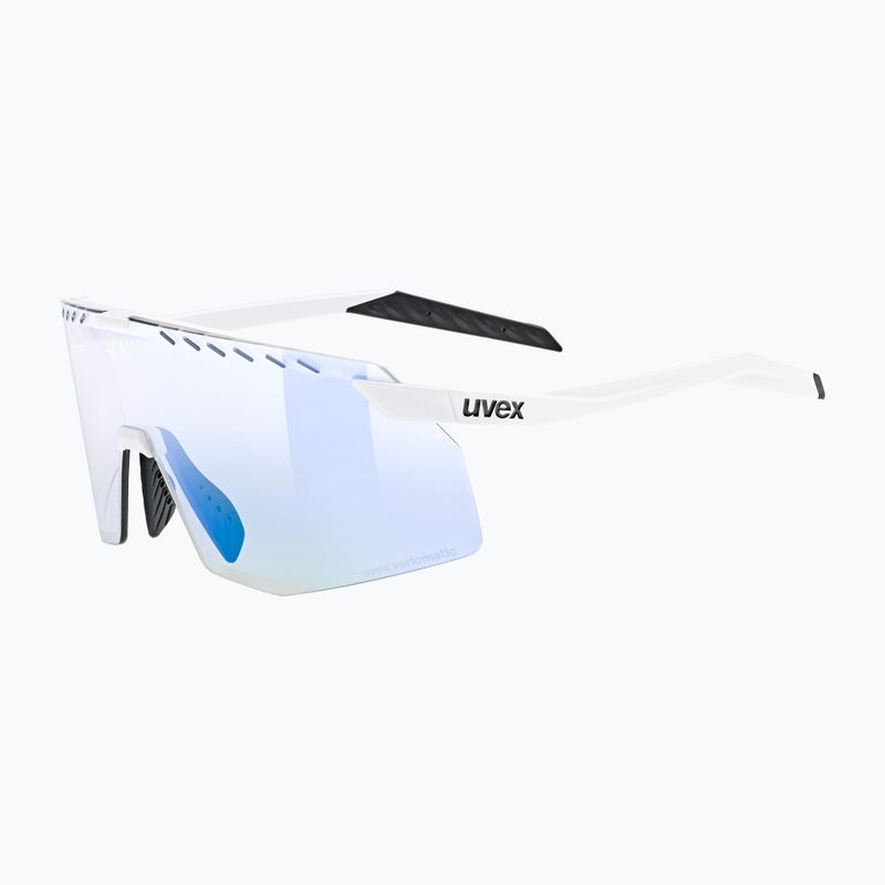 Sluneční brýle UVEX Pace Stage V white matt/mirror blue