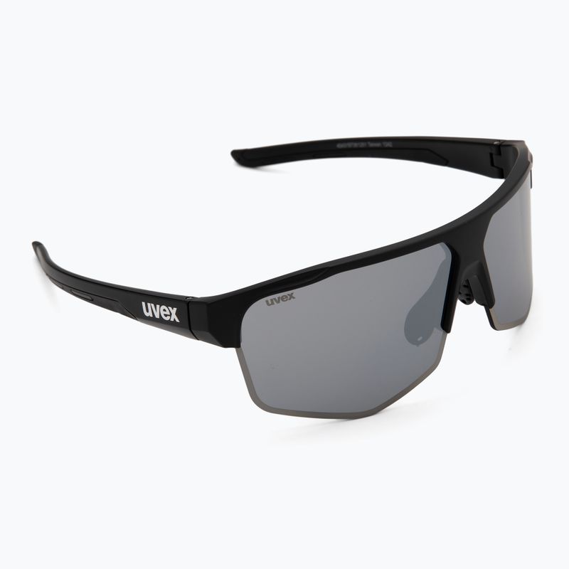 Sluneční brýle UVEX Axos Set black matt/mirror silver/clear 2