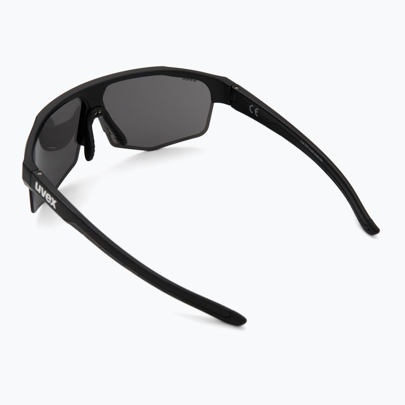 Sluneční brýle UVEX Axos Set black matt/mirror silver/clear 3