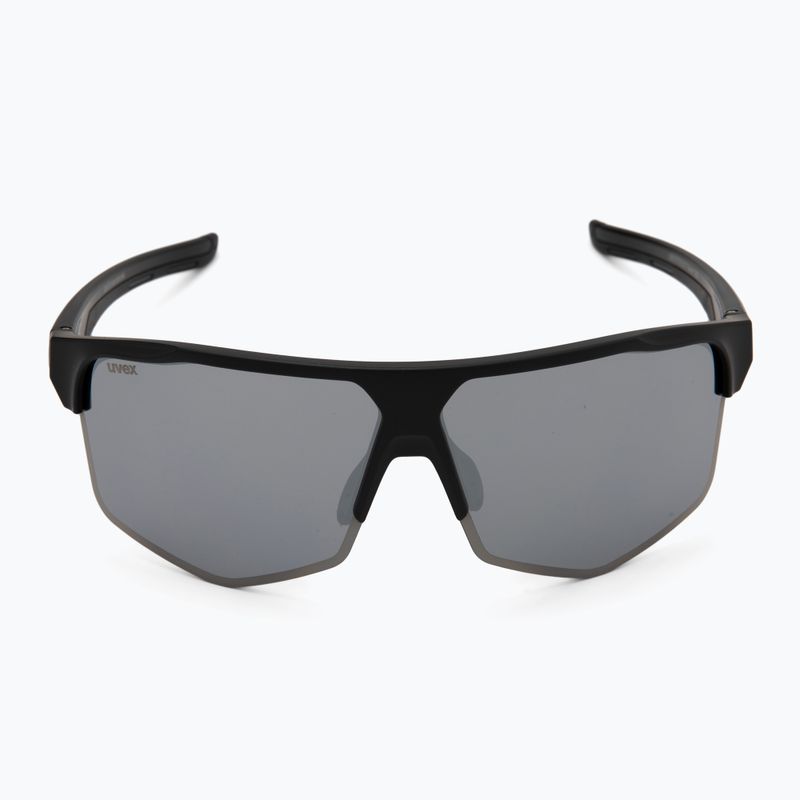 Sluneční brýle UVEX Axos Set black matt/mirror silver/clear 4