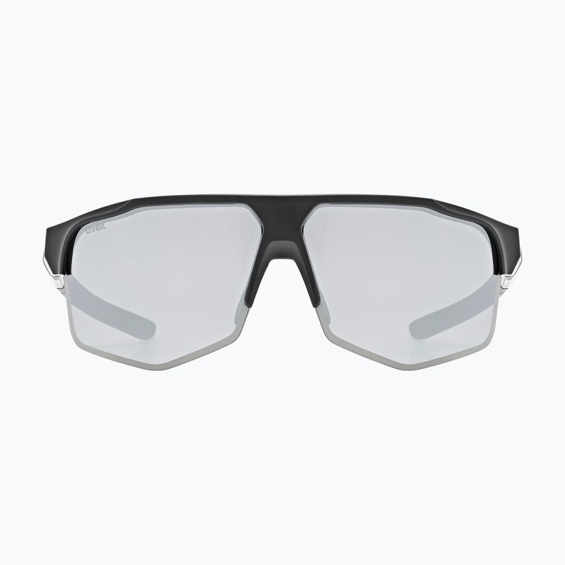 Sluneční brýle UVEX Axos Set black matt/mirror silver/clear 3