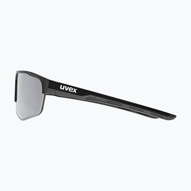 Sluneční brýle UVEX Axos Set black matt/mirror silver/clear 7