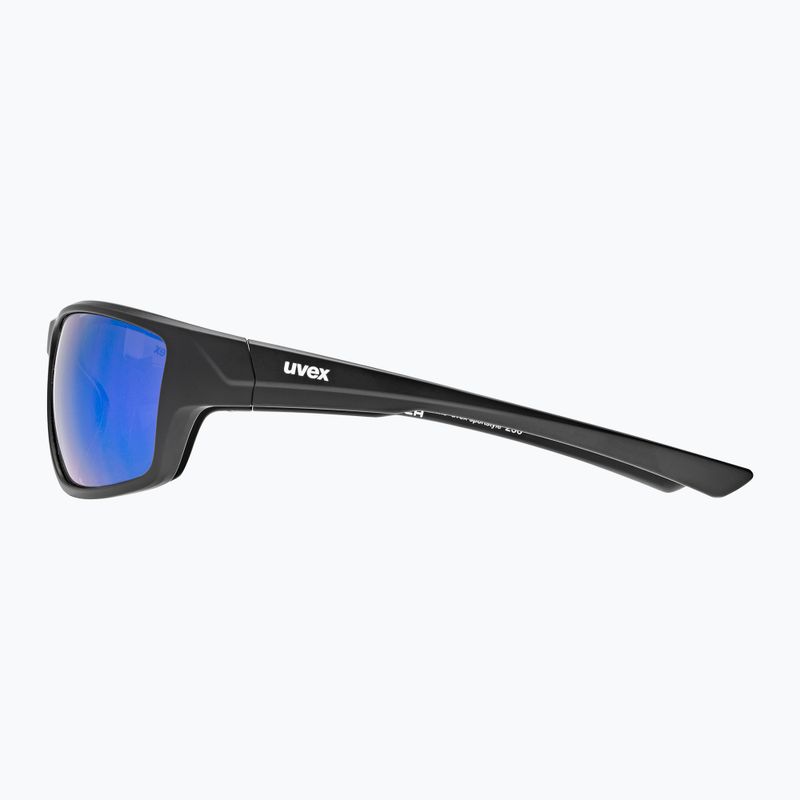 Sluneční brýle UVEX Sportstyle 230 black matt/mirror green 5