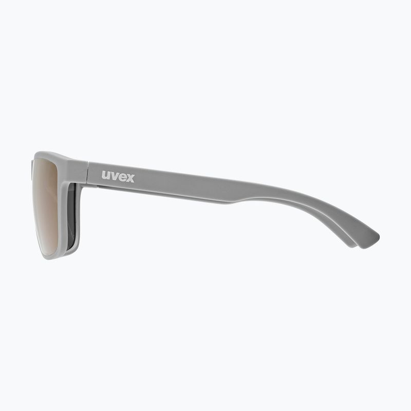 Dětské sluneční brýle UVEX Rookie Jr grey matt/mirror blue 5