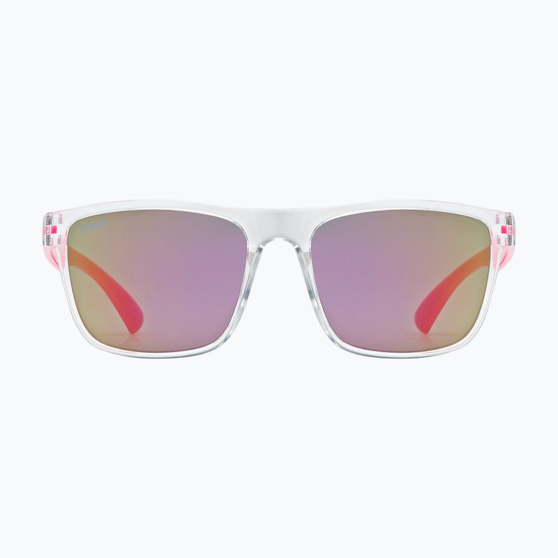 Dětské sluneční brýle UVEX Rookie Jr clear pink/mirror pink 2