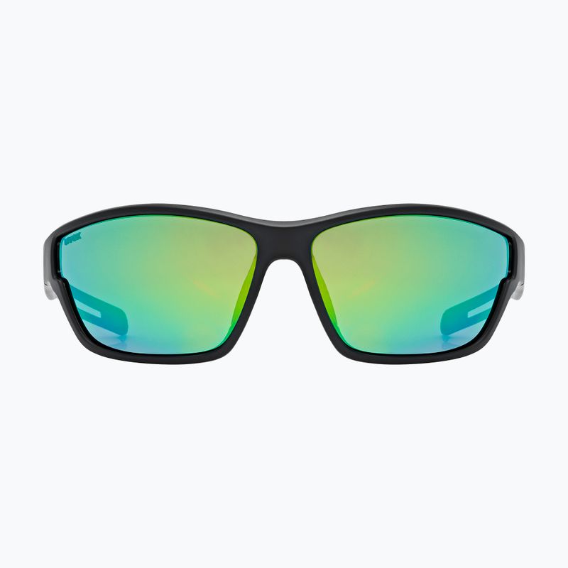 Sluneční brýle UVEX Sportstyle 806 black matt/mirror green 3