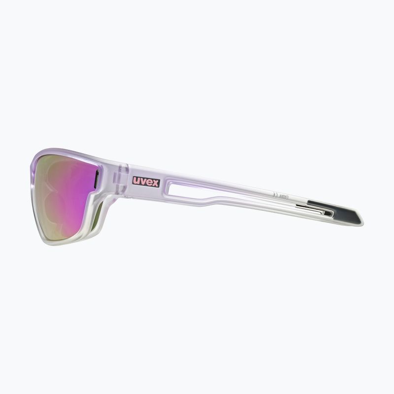 Sluneční brýle UVEX Sportstyle 806 purple fade/mirror purple 3
