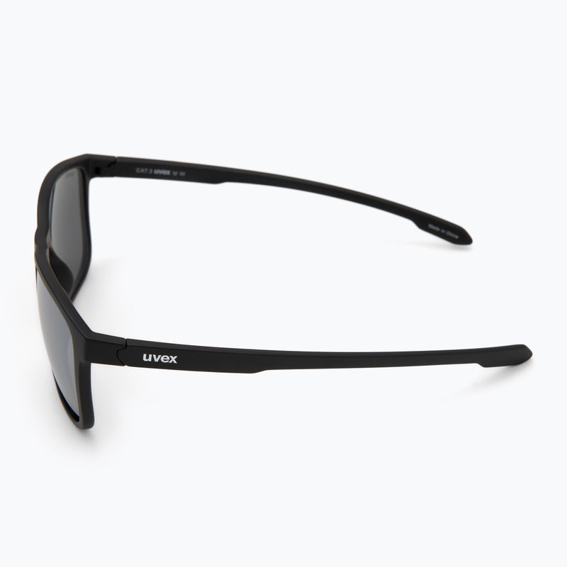 Sluneční brýle UVEX LGL 52 black matt/mirror silver 4