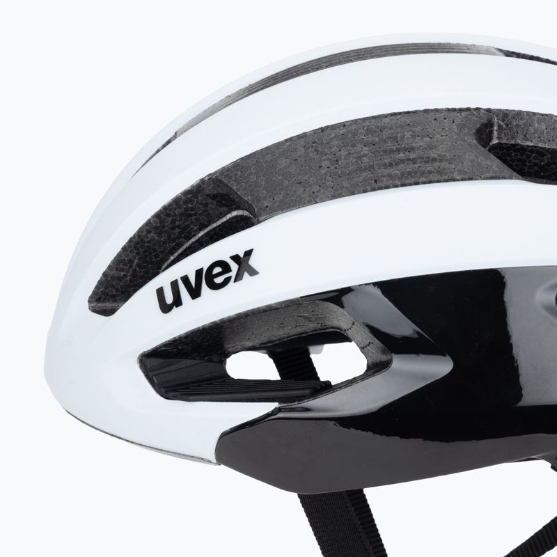 Cyklistická přilba UVEX Rise CC cloud/black matt 7