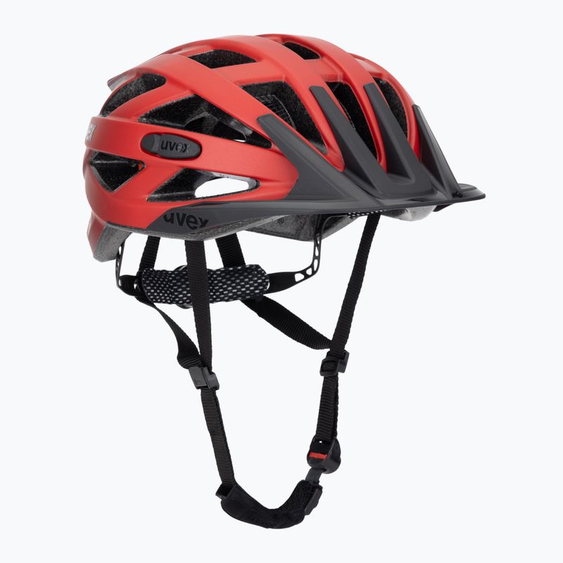 Cyklistická přilba UVEX I-vo CC red / black matt