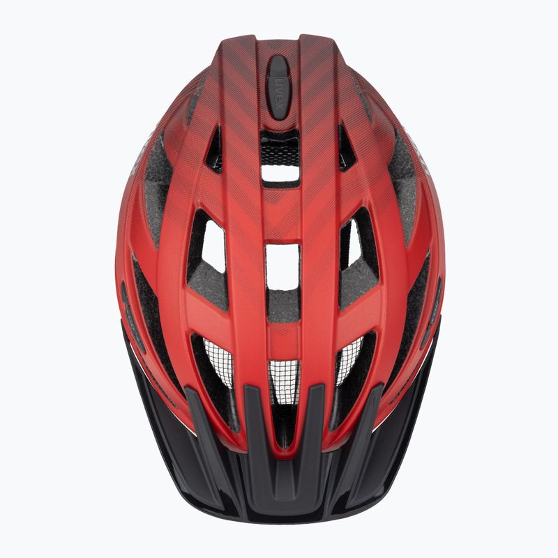 Cyklistická přilba UVEX I-vo CC red / black matt 6
