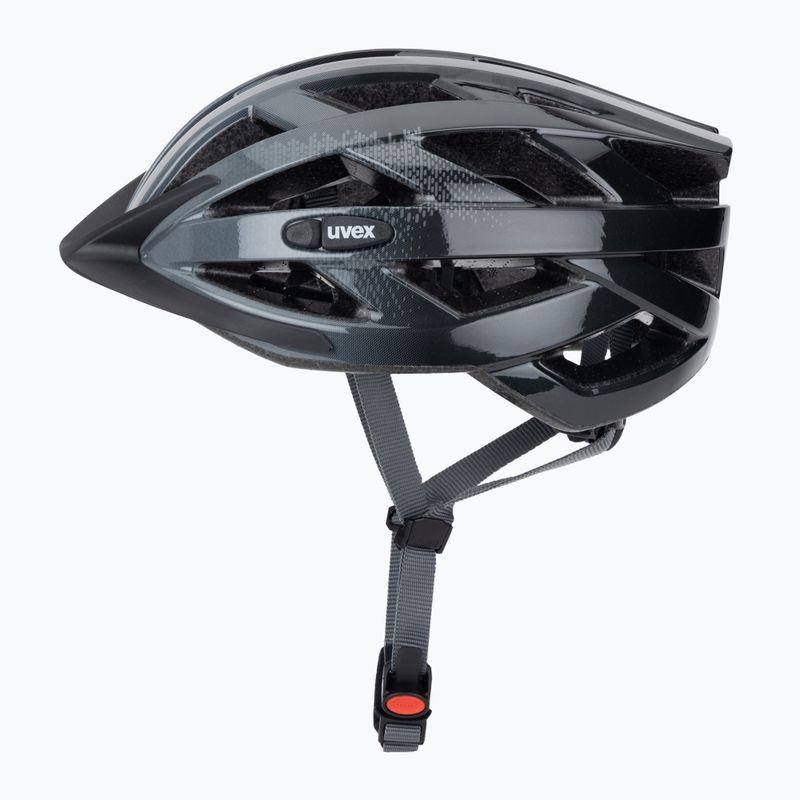 Cyklistická přilba UVEX Air Wing grey / black 3